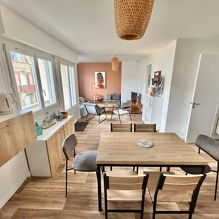 Balcon - Vue Laterale - 4 A 6 Pers - Lumineux Apartment Berck